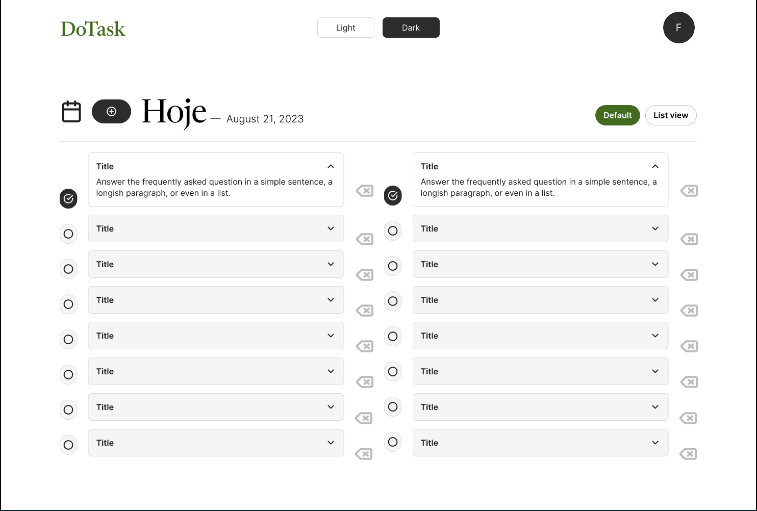 Design da Interface